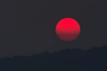 A partir de las 0.57 de la madrugada del 14 de marzo podrá comenzar a verse este fenómeno en Argentina (imagen ilustrativa)