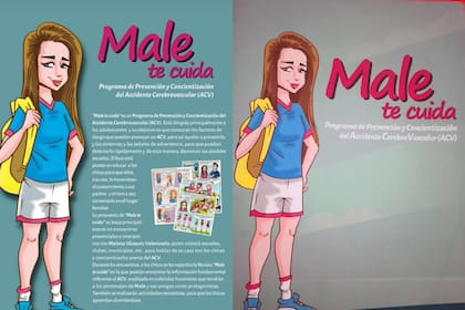 A partir de su plena recuperación hizo todo lo que estuvo a su alcance para intentar ponerse al frente de lo que terminó siendo su Programa de Prevención y Concientización del ACV, Male te cuida