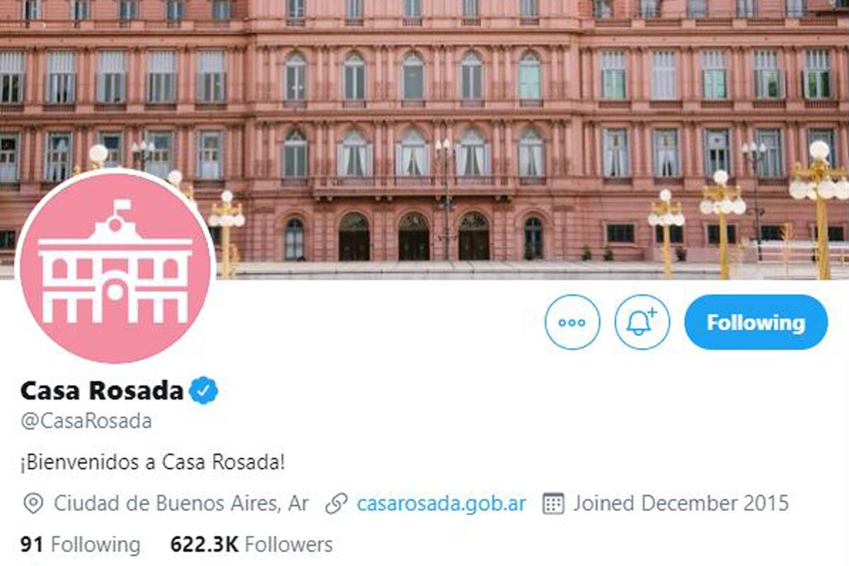 A partir del 10 de diciembre las cuentas oficiales serán gestionadas por el equipo de Fernández