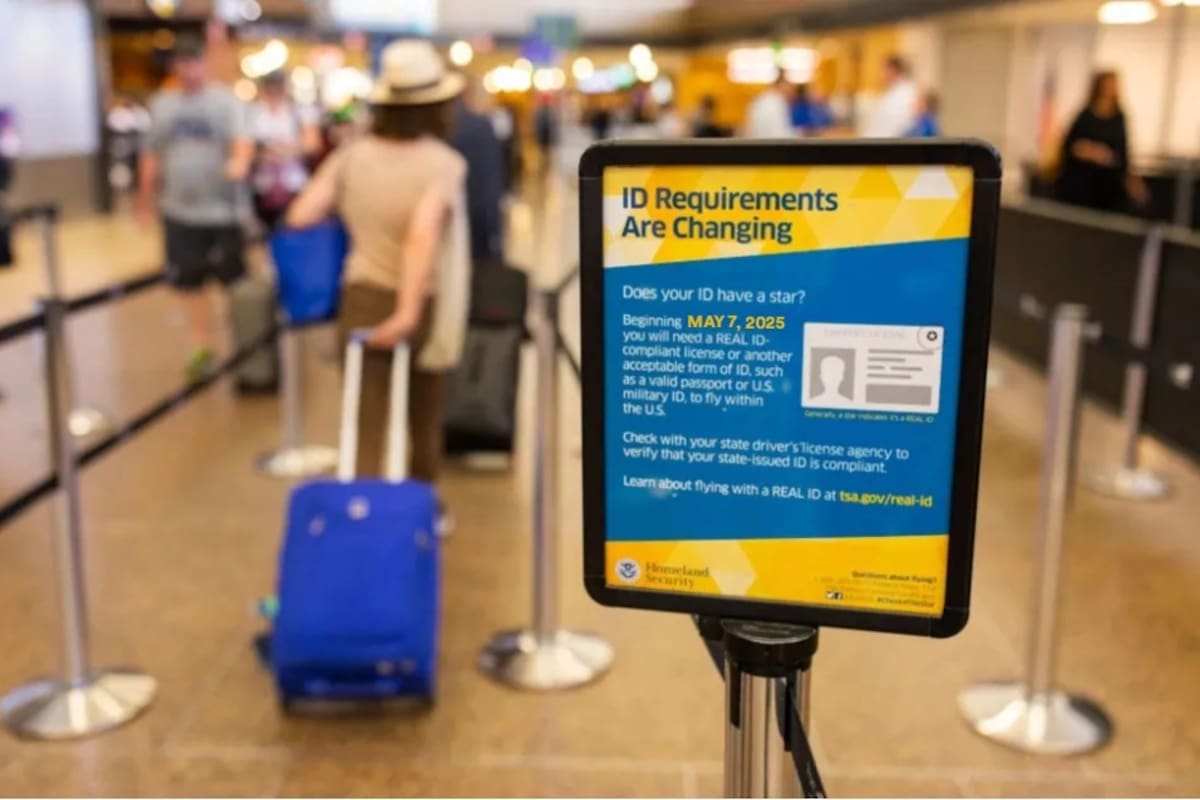 A partir del 7 de mayo, quienes vayan a hacer viajes domésticos en avión tendrán que presentar un documento Real ID