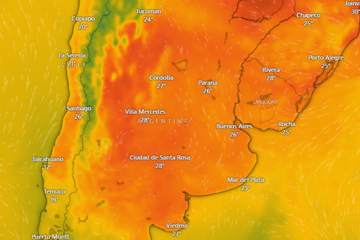 A partir del martes, las temperaturas irán aumentando esta semana