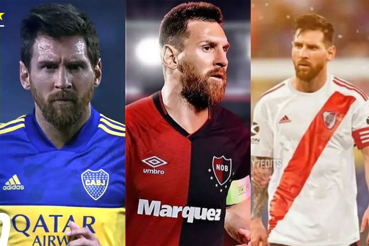 A pedido de LA NACION, la empresa "Olocip", una compañía tecnológica española, hizo predicciones sobre cómo le iría a Lionel Messi si jugara en Boca, Newell s o River
