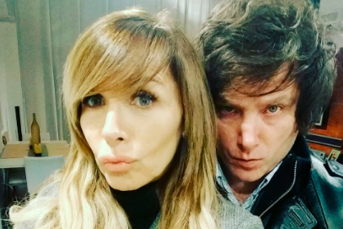 A pesar de estar separados, la cantante Daniela y el economista Javier Milei tuvieron un emotivo reencuentro