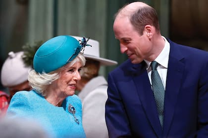 A pesar de las dificultades que atraviesan, Camilla y William se mostraron sonrientes.