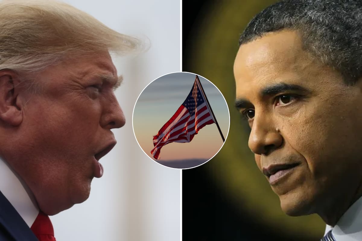 A pesar de que no pueden ir por un tercer mandato, una encuesta preguntó a los votantes registrados si elegirían a Trump u Obama