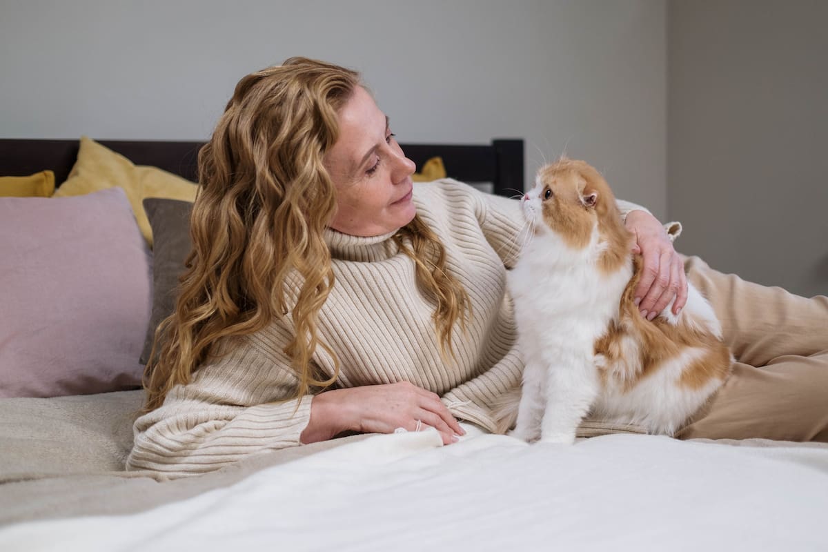 O que significa quando seu gato dorme em você, segundo especialistas
