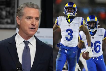 A pesar del apoyo de Gavin Newsom, Los Angeles Rams perdieron y no jugarán el Super Bowl 2026