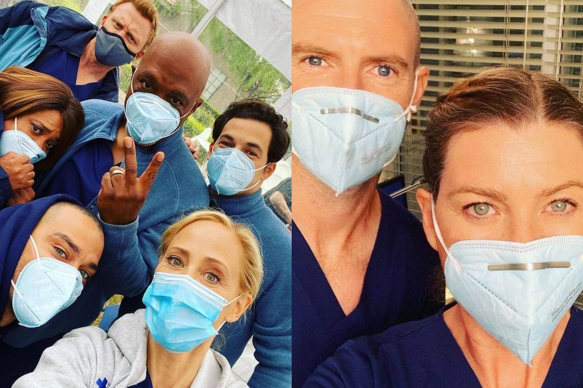 A pesar del covid, habrá mucho romance en Greys Anatomy "Hay muchas formas de lograr sensualidad"