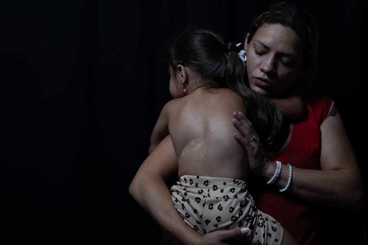 A Pilar Martín, la inyección de potasio le provocó una necrosis de un músculo de la espalda, con múltiples secuelas