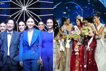 A poco de que se coronara a la nueva Miss Universo, la copropietaria de la marca Anne Jakkaphong ha sido relacionada con un fraude millonario en Tailandia (Facebook/Miss Universe)