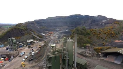 A primera vista, la cantera de Orrock en Escocia no parece ser fuente de una solución verde