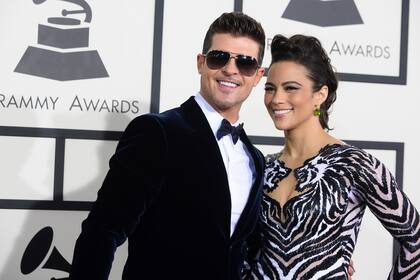A principios de 2014, la actriz Paula Patton le pidió el divorcio a Robin Thicke