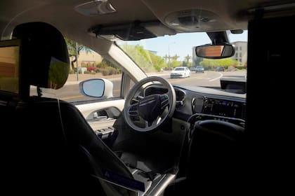A principios de diciembre, un auto autónomo de Waymo interfirió en un operativo