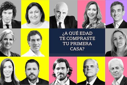 A qué edad se compraron los candidatos a diputados su primera casa
