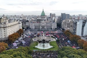 A qué hora es la marcha en el Congreso de este jueves