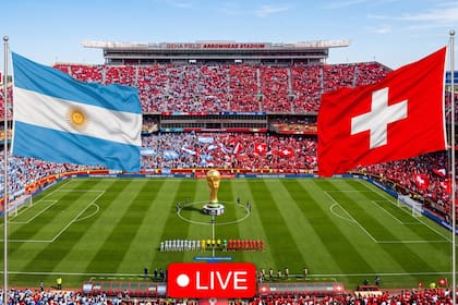 El encuentro entre Suiza y Argentina será este sábado a las 22 horas