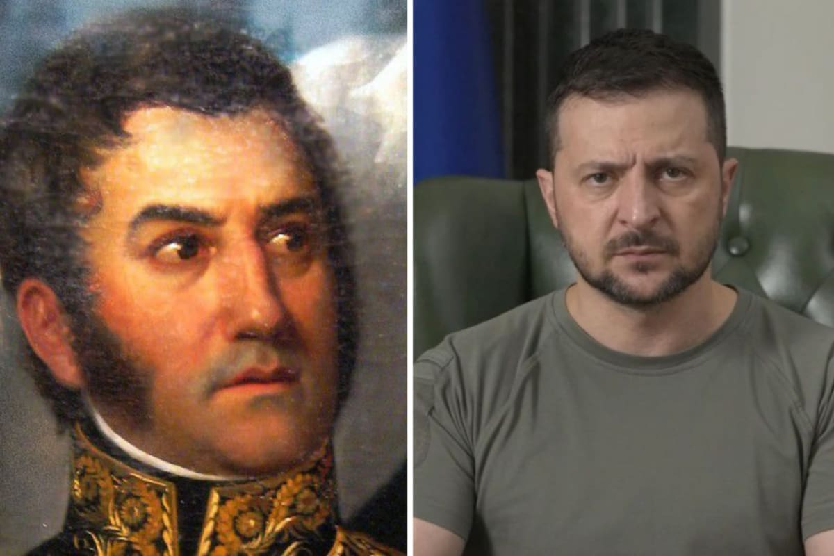"¿A quién apoyaría San Martín'", se preguntó Zelensky frente a la OEA