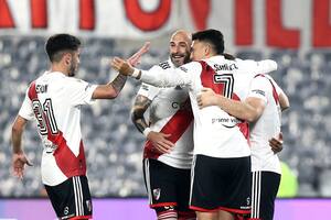 A River le alcanzó una ráfaga para decidir el duelo contra Platense y llegar al segundo puesto, aunque con pocas chances en la Liga