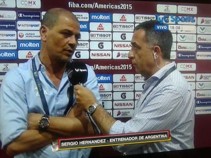 A Sergio Hernández lo conoció cuando dirigía Estudiantes de Olavarría
