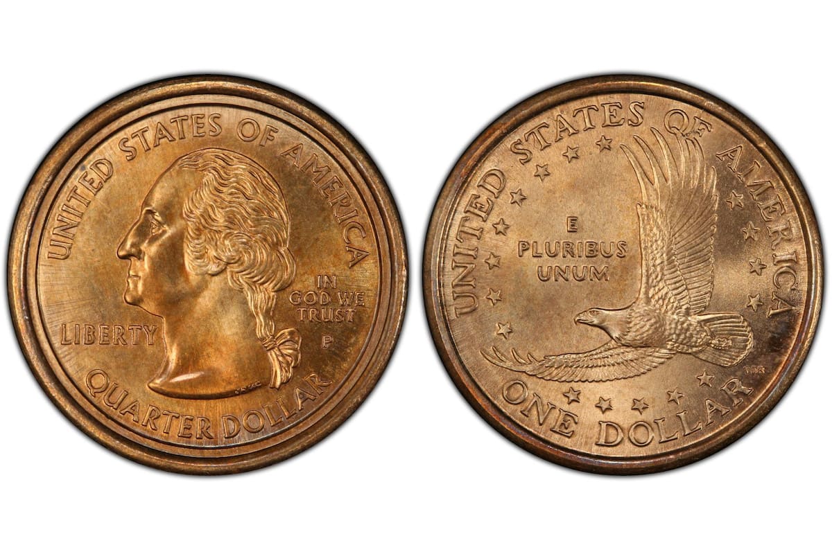 A simple vista parece una moneda normal, pero los expertos notaron un error de acuñación por lo que los coleccionistas están dispuestos a pagar una fortuna