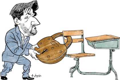 A simple vista, Trotta podría parecer pasivo, ausente; pero su función, que ejerce con maestría en el Gobierno, es impedir