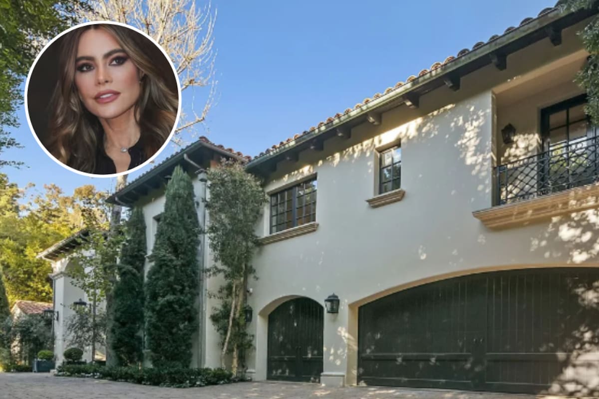 A Sofía Vergara le está costando vender la mansión en la que vivió siete años con su ex marido y rebajó el precio en US$6 millones