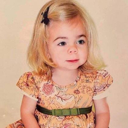 A Sophia la diagnosticaron a los cuatro años.