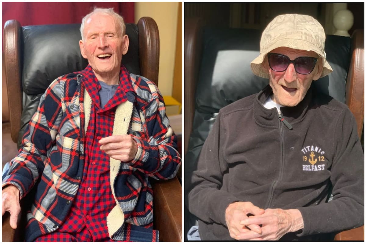 A sus 108 años, Martin McEvilly revela algunos para alcanzar las tres cifras