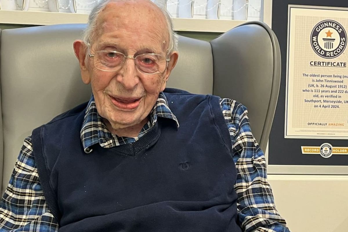 A sus 112 años, murió el hombre más longevo del mundo