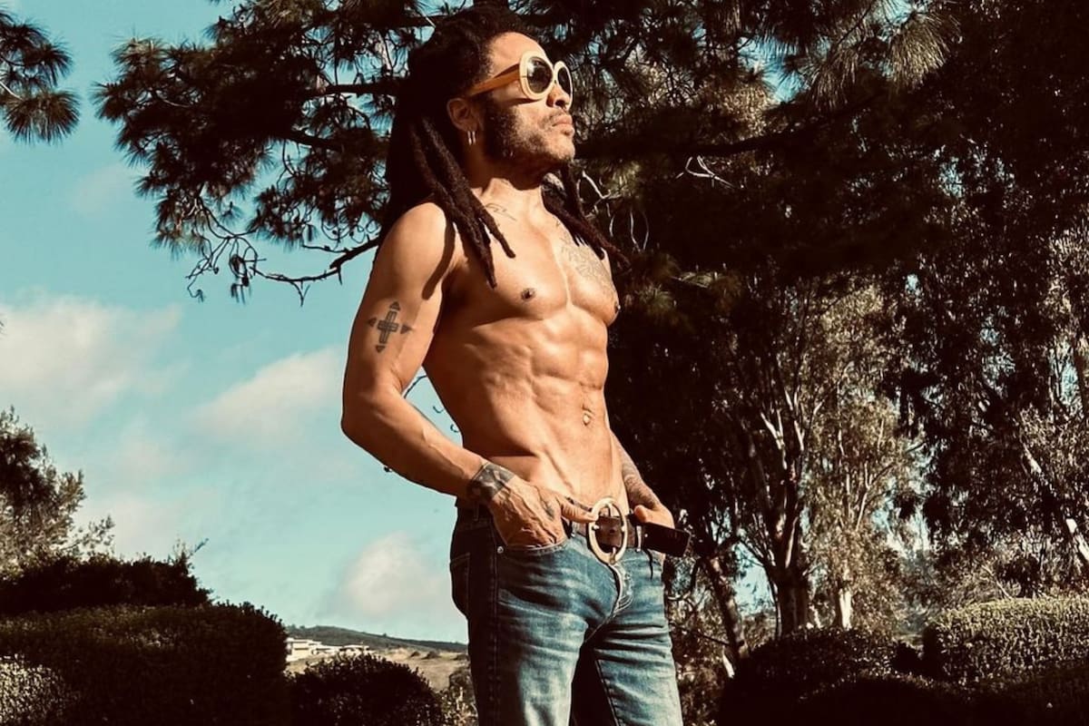 A sus 60 años, Lenny Kravitz se mantiene enérgico gracias a una estricta dieta orgánica