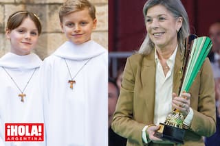 De la austera comunión de Gabriella y Jacques de Mónaco a la princesa Carolina como jurado de perros