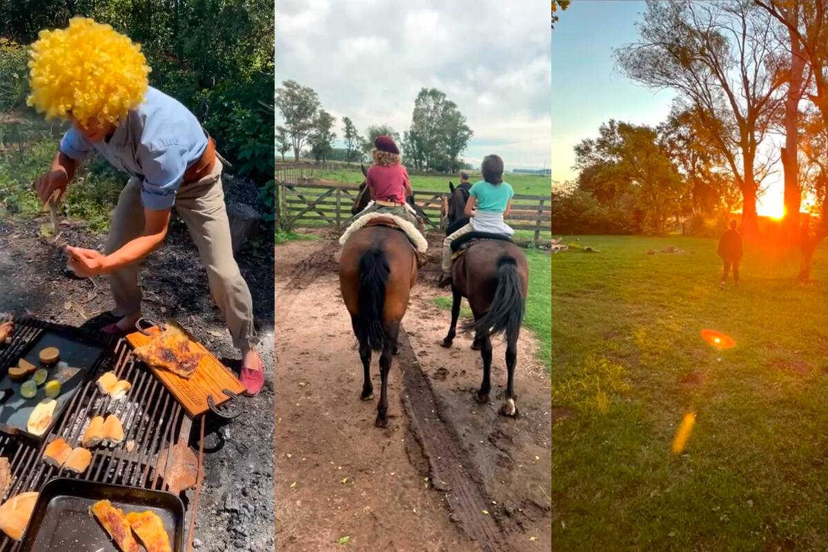 A tarvés de un video publicado en Instagram, la cocinera y repostera compartió postales y momentos de sus vavaciones