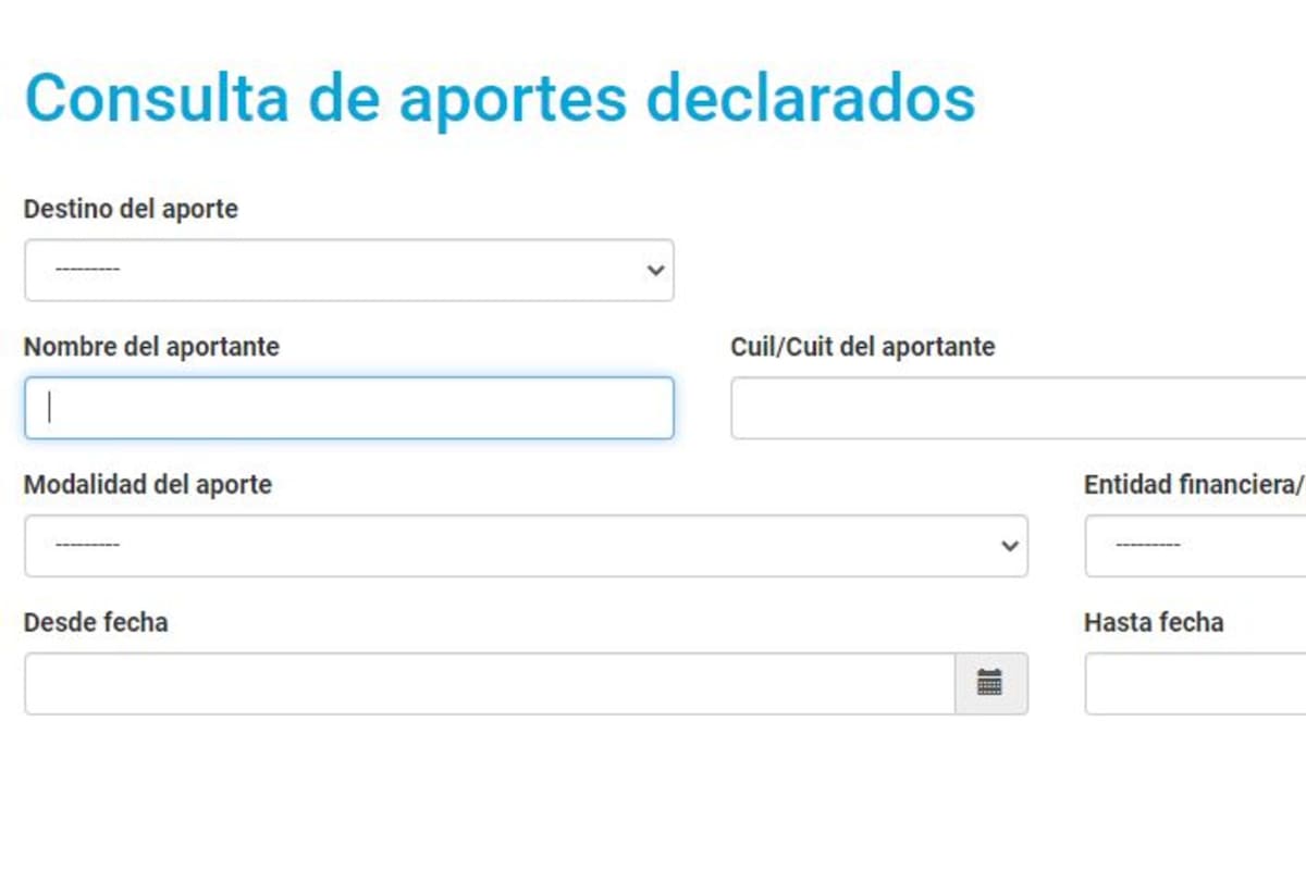 A través de la CNE se pueden consultar los aportantes de cada partido político