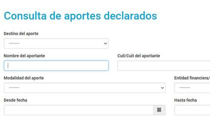 A través de la CNE se pueden consultar los aportantes de cada partido político