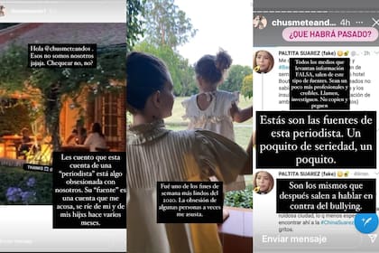 A través de su cuenta de Instagram, la actriz hizo un fuerte descargo por una falsa noticia que la involucra a ella y a su familia