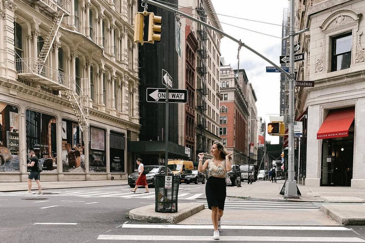 A través de sus perfiles sociales, Diana Paez quiere inspirar a otros que sueñan con vivir en Estados Unidos