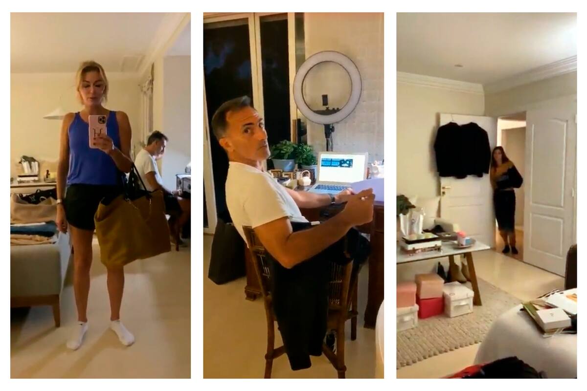 A través de un video, la panelista de Los Ángeles de la Mañana mostró cómo es el cuarto que comparte con el exjugador y comentarista de fútbol