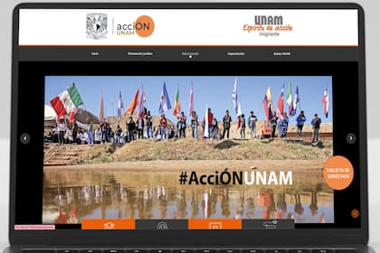 A través del portal, los usuarios pueden acceder a asesoría legal, apoyo psicológico y asistencia para reunificación familiar