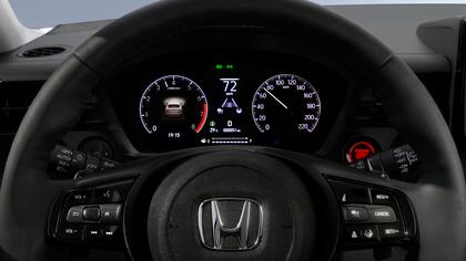 A través del volante se pueden activar algunas ayudas a la conducción
