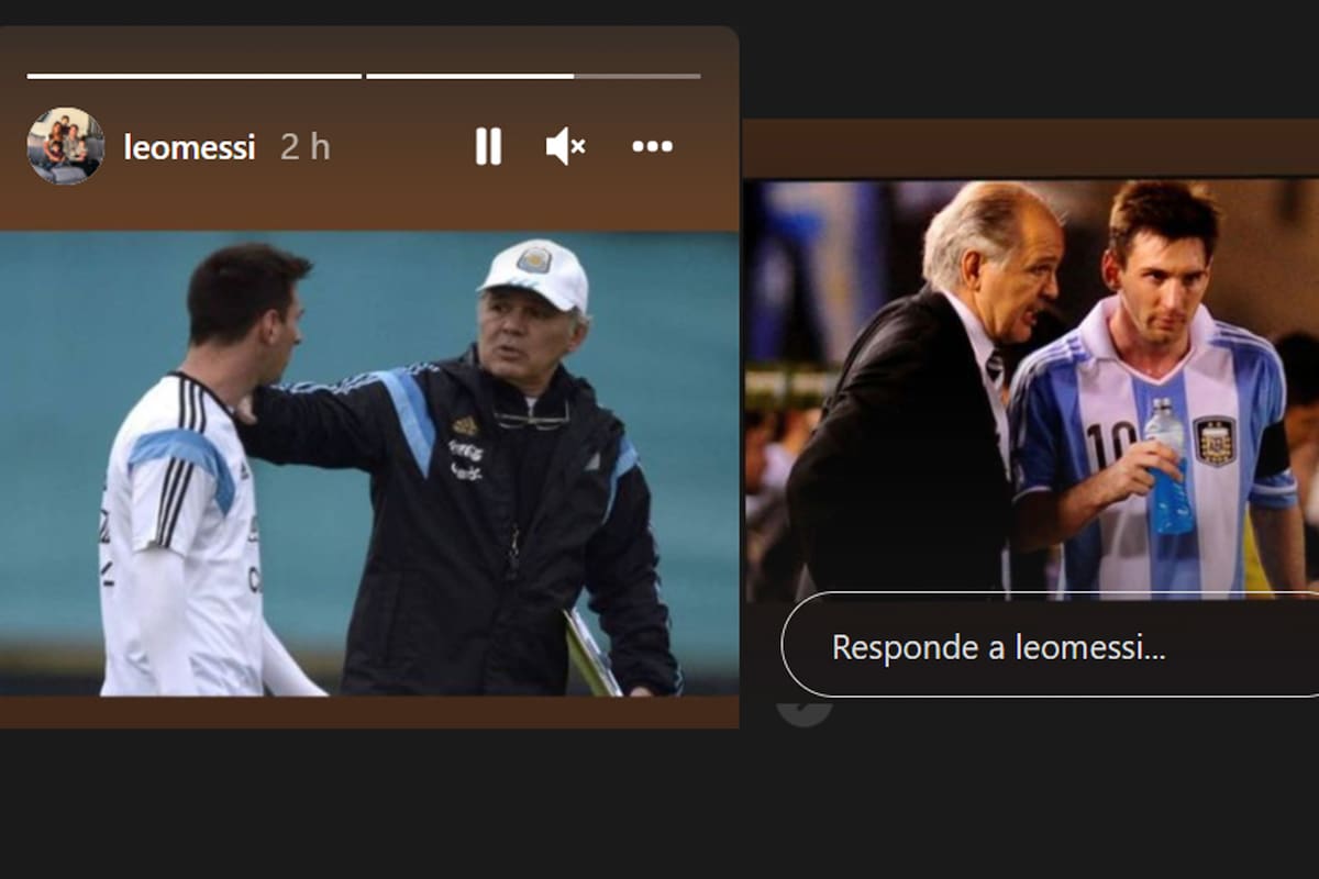 A un año de la muerte de Alejandro Sabella, Lionel Messi lo homenajeó con un mensaje en redes sociales