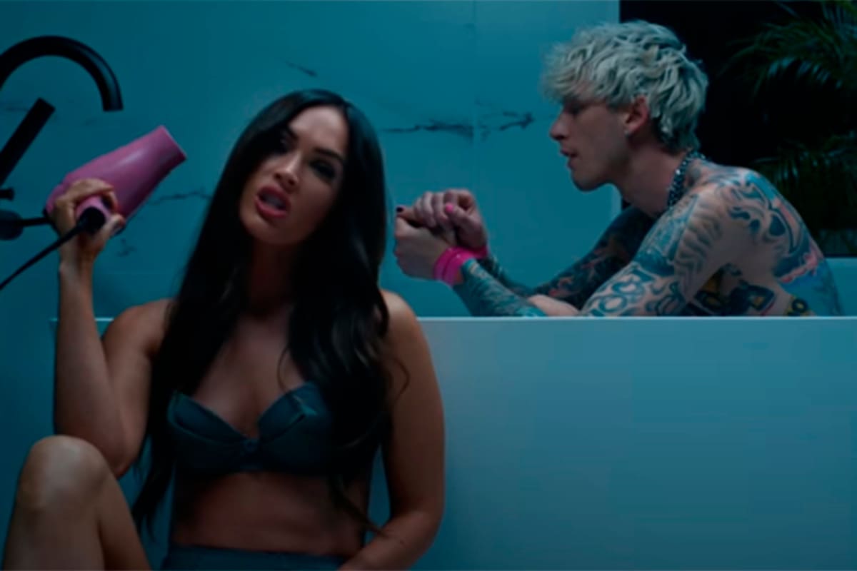 A un día de haber anunciado su separación, Megan Fox protagonizó un sugestivo video junto a Machine Gun Kelly, a quien señalan como su nueva pareja