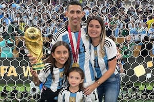 A un partido de que Di María vista por última vez la camiseta argentina su mujer le dedicó unas emotivas palabras