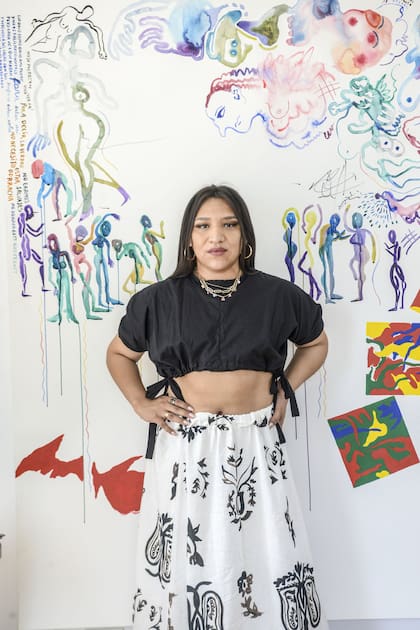 "A veces no quisiera ser tan biográfica, y trato de hablar del contexto o de mis dudas respecto del arte"