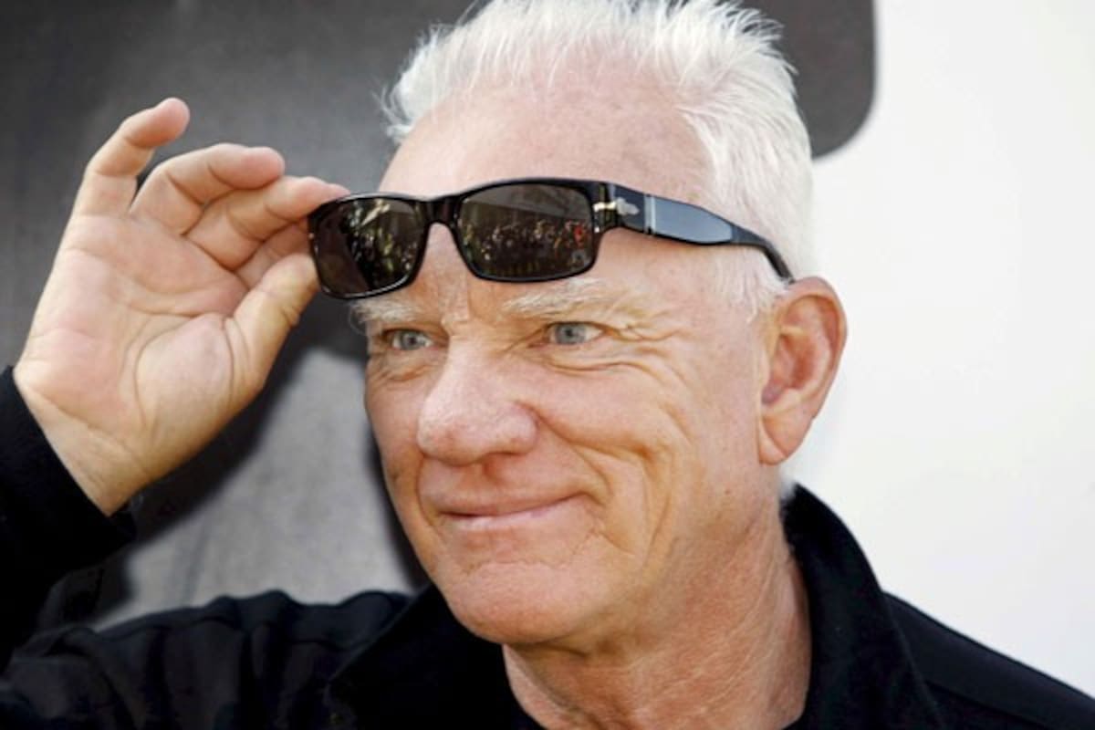 A ver... El actor británico Malcom McDowell, en Siiges, donde recibió un premio a la trayectoria en la 46 edición del Festival Internacional de Cine Fantástico.