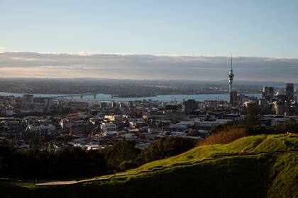 A view of Auckland, New Zealand’s largest city, on May 5, 2021. More than 50,000 people have escaped the pandemic by moving back to New Zealand, offering the country a rare chance to regain talented citizens. (Cornell Tukiri/The New York Times)