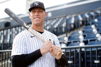 Aaron Judge busca hacer historia con su promedio de bateo en la MLB (AaronJudge/MBL)