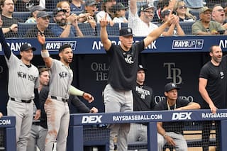 El capitán de los Yankees, Aaron Judge, aún no recibe el alta para jugar