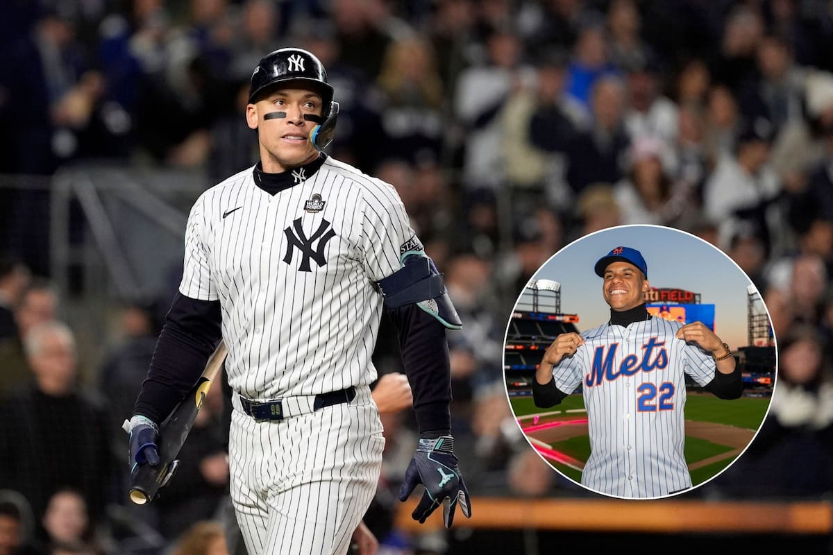 Aaron Judge habló sobre su excompañero de los Yankees, Juan Soto