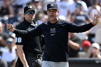 Aaron Judge y los Yankees molestos por jonrón que no fue marcado