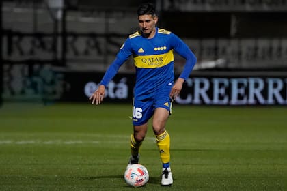Aaron Molinas, una de las muy buenas apariciones en Boca